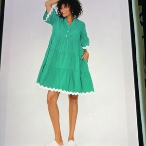 White Closet Australia Tiered Babydoll Dress S